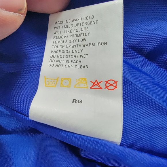 Columbia Long Peak Youth 10/12 Black Blue Winter Jacket Snow Outdoors Warm Hood - Picture 7 of 12